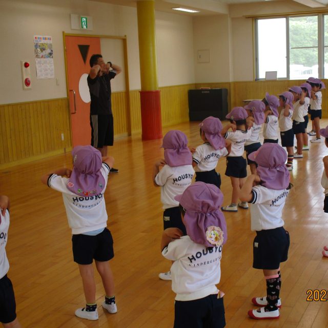 「体操・英語教室」始まり