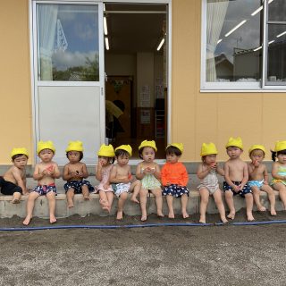 夏季保育「すいかわり」