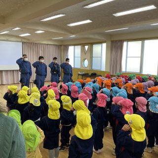 避難訓練⭐️全園児