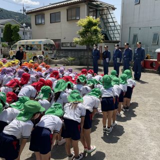「避難訓練」全園児