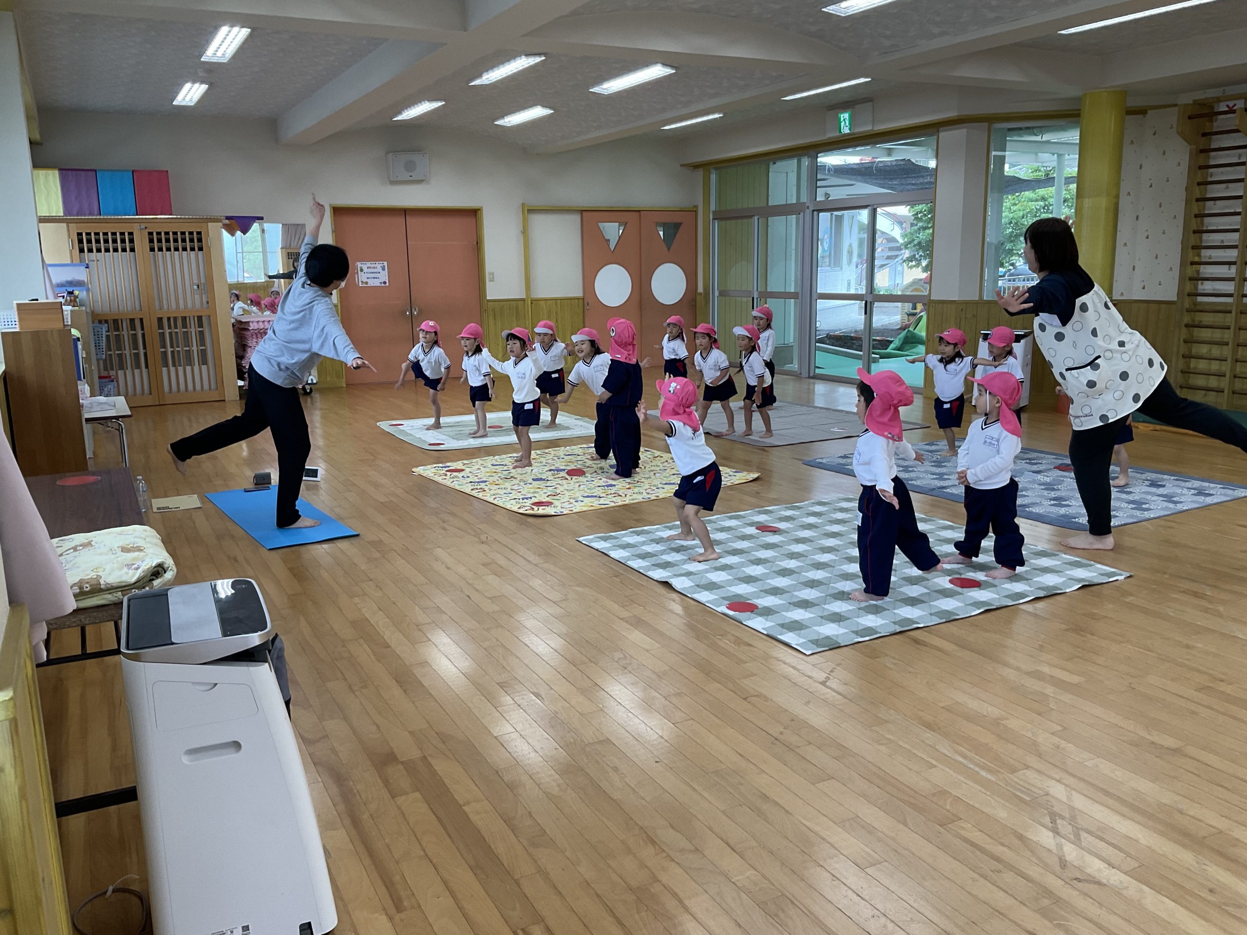 「キッズヨガ」年少組