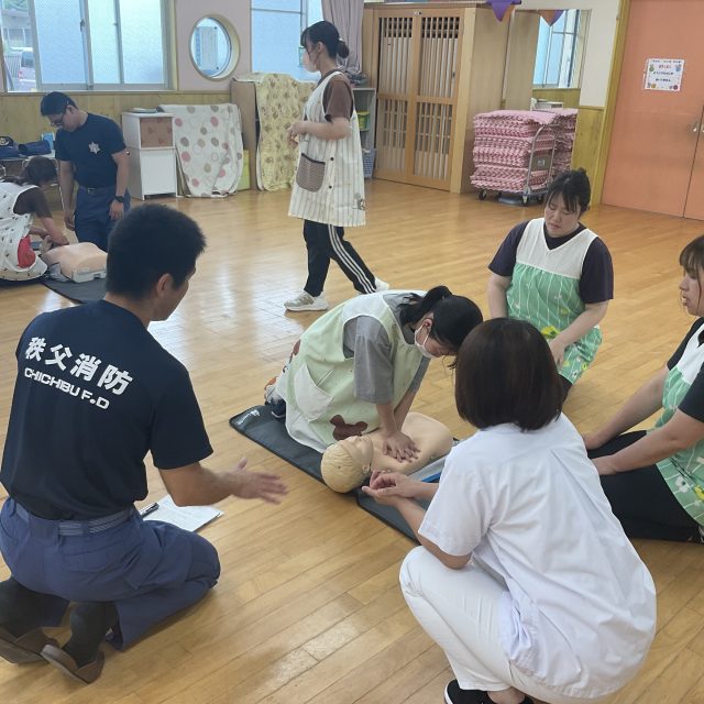 『救命講習』教職員