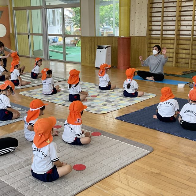 『キッズヨガ』年中組
