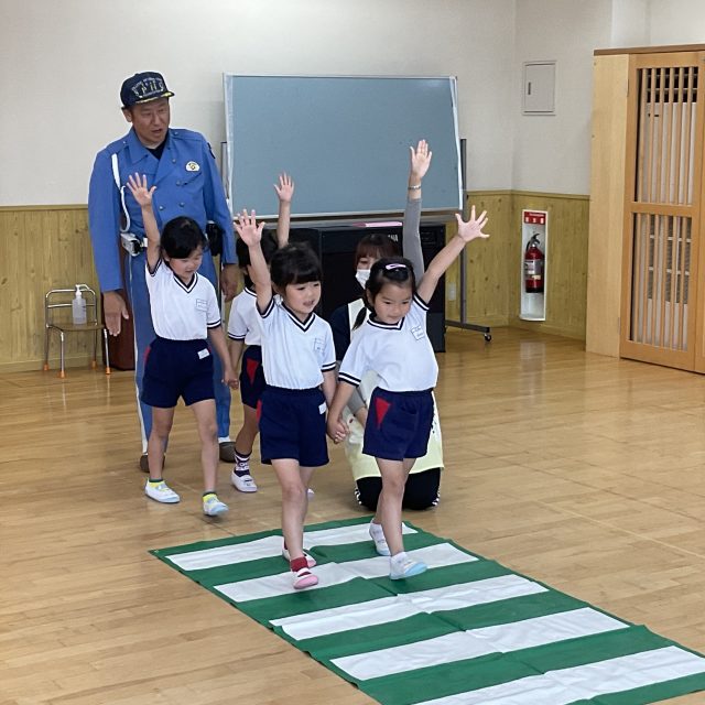 交通安全講話⭐︎全園児