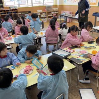 お店やさんごっこ準備日『幼稚園部』