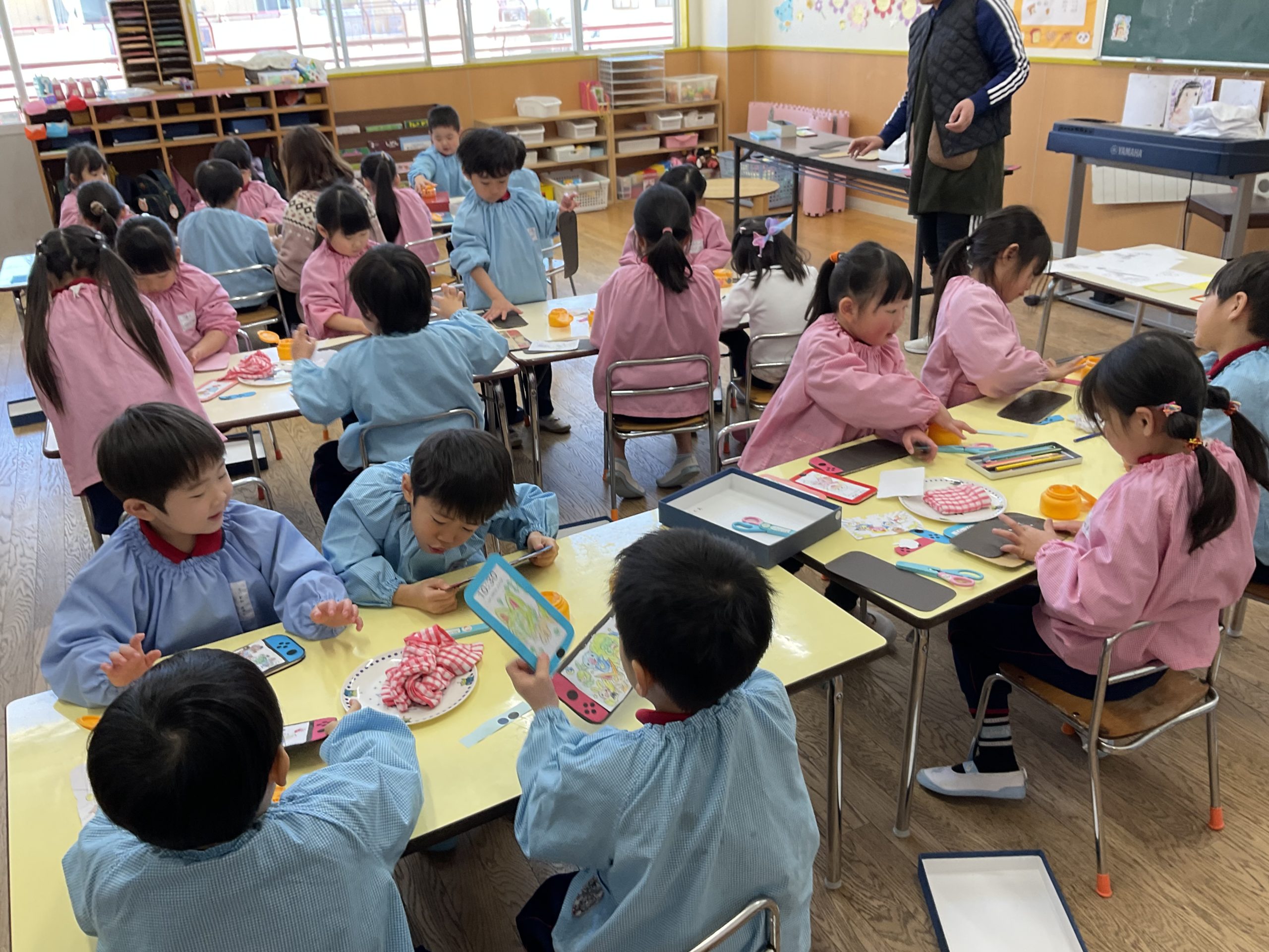 お店やさんごっこ準備日『幼稚園部』