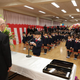 令和６年度　５０人の年長さん　卒園おめでとう！