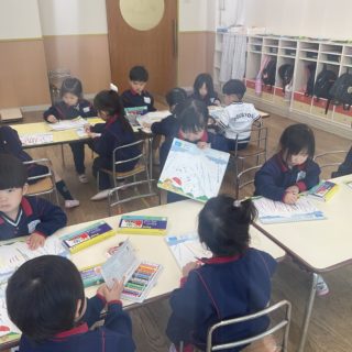 クレヨンあそび『年少組』