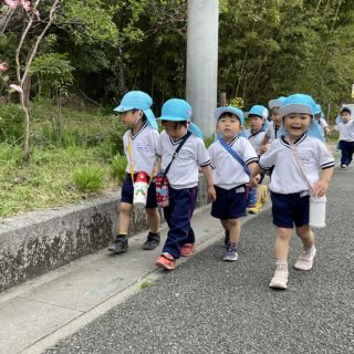 年少組『お散歩に行ったよ』