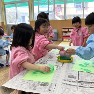 『バルーンアート』年少組
