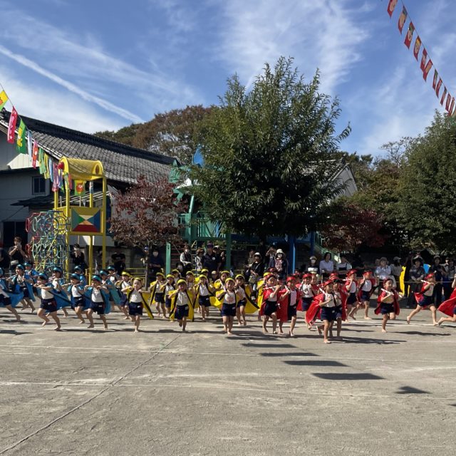 『頑張った運動会』幼稚園部