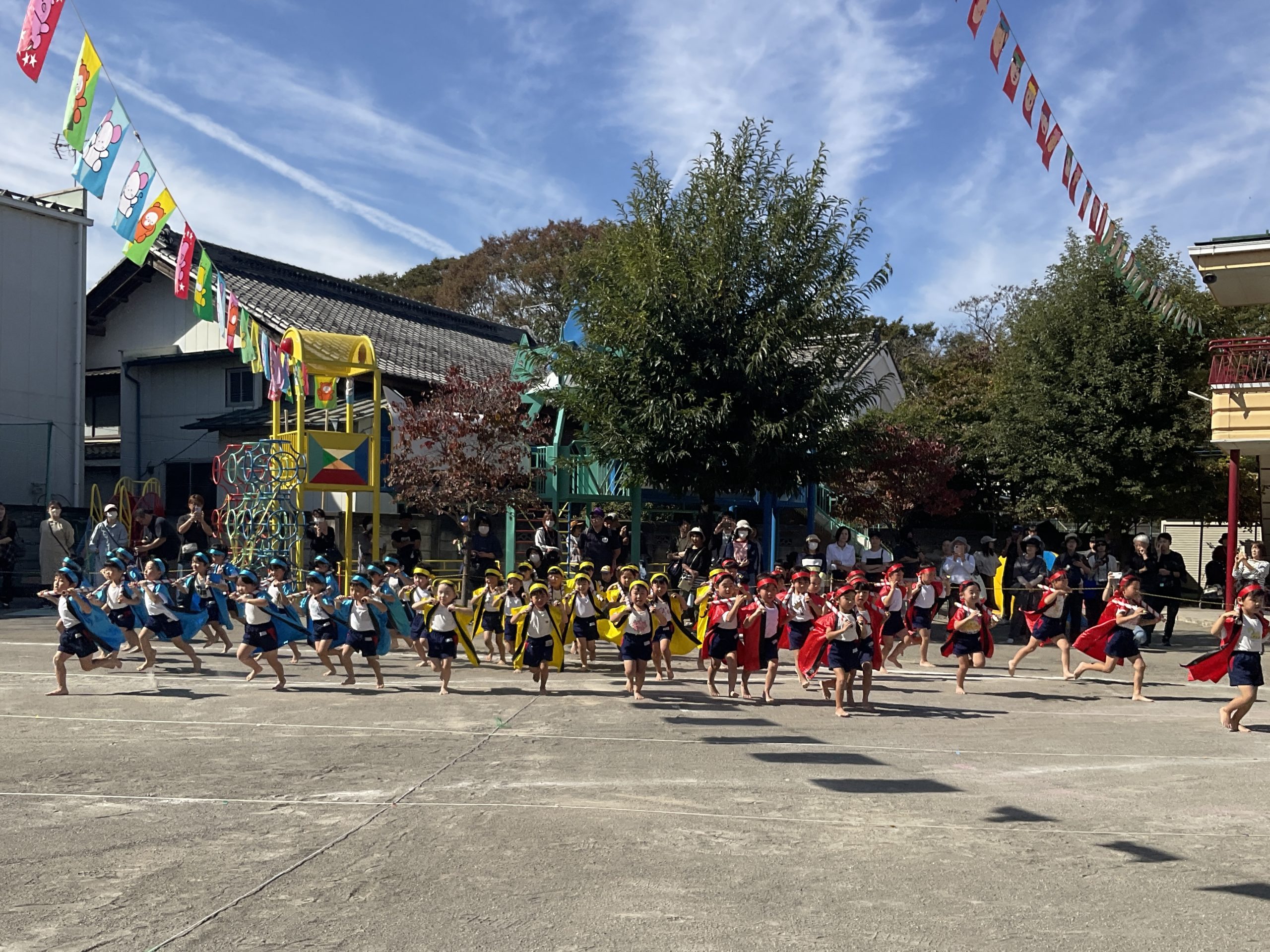 『頑張った運動会』幼稚園部